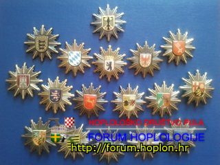 Germany - Federal and State Police - hat badges.jpg