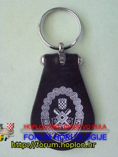 Croatian Navy - leather key holder.jpg